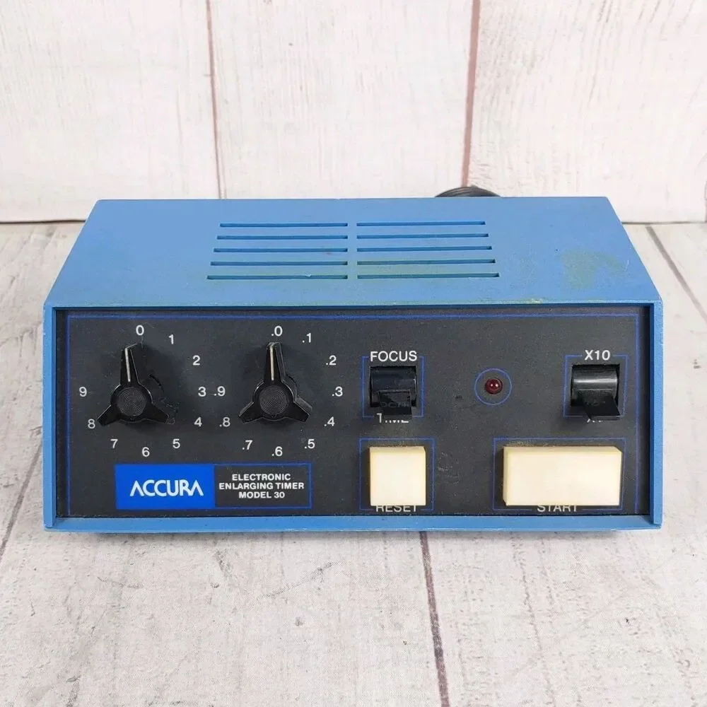 TESTED WORKING - Accura / Spiratone Electronic Enlarging Timer - Model 30 WORKS